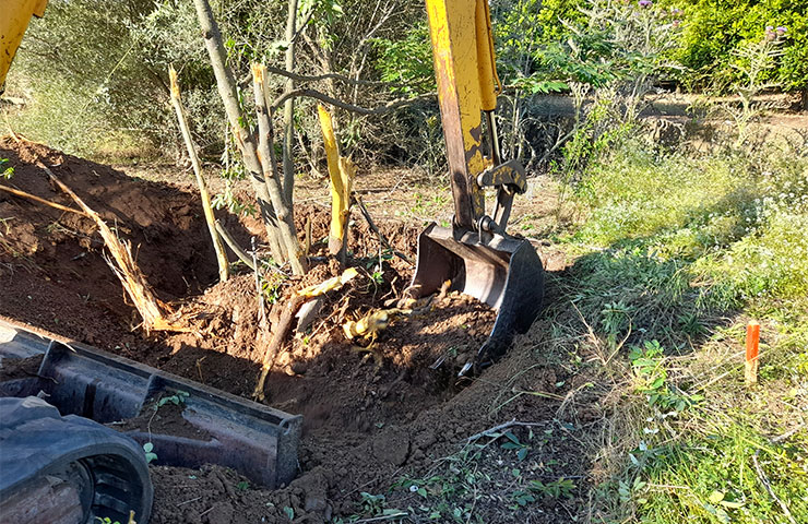 retroexcavadora Servicios